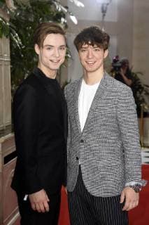Heiko und Roman Lochmann (Die Lochis) bei der Verleihung des Felix Burda Award 2018 im Hotel Adlon Kempinski. Berlin, 13.05.2018