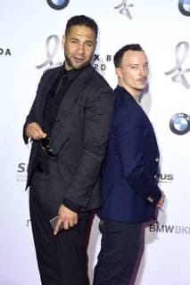Mike Adler und Robert Kolja bei der Verleihung des Felix Burda Award 2018 im Hotel Adlon Kempinski. Berlin, 13.05.2018