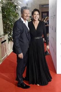 Hardy Krüger jr. mit Ehefrau Alice Rößler bei der Verleihung des Felix Burda Award 2018 im Hotel Adlon Kempinski. Berlin, 13.05.2018