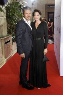 Hardy Krüger jr. mit Ehefrau Alice Rößler bei der Verleihung des Felix Burda Award 2018 im Hotel Adlon Kempinski. Berlin, 13.05.2018