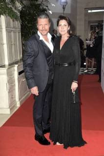 Hardy Krüger jr. mit Ehefrau Alice Rößler bei der Verleihung des Felix Burda Award 2018 im Hotel Adlon Kempinski. Berlin, 13.05.2018