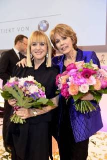 Patricia Riekel und Christa Maar bei der Verleihung des Felix Burda Award 2018 im Hotel Adlon Kempinski. Berlin, 13.05.2018