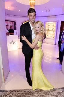 Sonja Kiefer mit Freund Cedric Schwarz bei der Verleihung des Felix Burda Award 2018 im Hotel Adlon Kempinski. Berlin, 13.05.2018