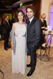 Oliver Wnuk mit Schwester Samantha bei der Verleihung des Felix Burda Award 2018 im Hotel Adlon Kempinski. Berlin, 13.05.2018
