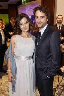 Oliver Wnuk mit Schwester Samantha bei der Verleihung des Felix Burda Award 2018 im Hotel Adlon Kempinski. Berlin, 13.05.2018