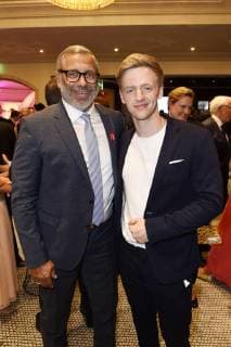 Jimmy Hartwig und Timur Bartels bei der Verleihung des Felix Burda Award 2018 im Hotel Adlon Kempinski. Berlin, 13.05.2018