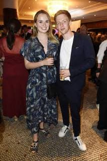 Larissa Sophie Römer und Timur Bartels bei der Verleihung des Felix Burda Award 2018 im Hotel Adlon Kempinski. Berlin, 13.05.2018