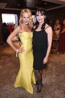 Sonja Kiefer und Anna Maria Kaufmann bei der Verleihung des Felix Burda Award 2018 im Hotel Adlon Kempinski. Berlin, 13.05.2018
