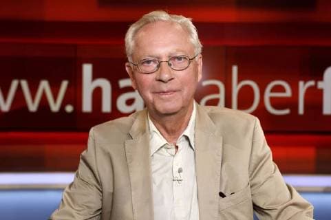 Uwe-Karsten Heye in der ARD-Talkshow hart aber fair im WDR Fernsehstudio A. Köln, 14.06.2018 *** Uwe Karsten Heye on the ARD Talkshow hard but fair in WDR Fernsehstudio A Cologne 14 06 2018 Foto:xC.xHardtx xFuturexImage