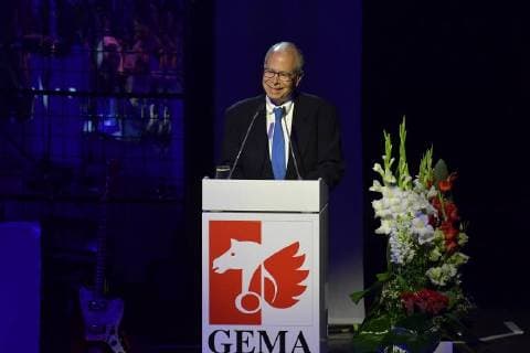 Dr. Michael Jacobson, Stifter des Preises 30 Jahre Fred Jay Preisverleihung in Berlin in der Columbiahalle am 15.05.2018