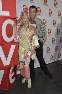Monella Caspar und Benny Hiller, Schwarzblond 30 Jahre Fred Jay Preisverleihung in Berlin in der Columbiahalle am 15.05.2018