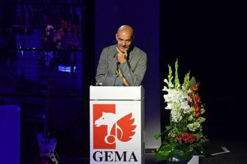 Dr. Ralf Weigard, Aufsichtsratsvors. GEMA ) 30 Jahre Fred Jay Preisverleihung in Berlin in der Columbiahalle am 15.05.2018