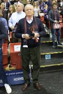 Martin Winterkorn, FC Bayern Basketball vs. FRAPORT SKYLINERS, Basketball, BBL, Playoffs, Viertelfinale, 17.05.2018 Muenchen Bayern Deutschland