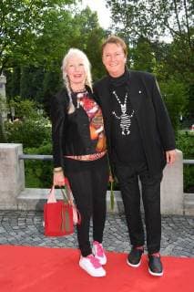 Haindling mit Ehefrau Bayerische Fernsehpreis Preis, Ehrung, Auszeichnung Prinzregententheater München München 18. Mai 2018