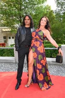 Christine Neubauer mit Freund Jose Campos Bayerische Fernsehpreis Preis, Ehrung, Auszeichnung Prinzregententheater München München 18. Mai 2018
