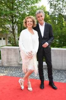 Bayerischer Fernsehpreis Michaela May mit Ehemann Bernd Schadewald Bayerische Fernsehpreis Preis, Ehrung, Auszeichnung Prinzregententheater München München 18. Mai 2018