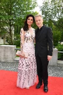 Bayerischer Fernsehpreis Michael Mittermeier mit Ehefrau Bayerische Fernsehpreis Preis, Ehrung, Auszeichnung Prinzregententheater München München 18. Mai 2018