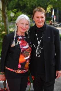 Ulrike Buchner; Hans Juergen Buchner (Musiker,HAINDLING). Roter Teppich,Red Carpet,Bayerischer Fernsehpreis 2018 am 18.05.2018.