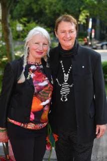 Ulrike Buchner; Hans Juergen Buchner (Musiker,HAINDLING). Roter Teppich,Red Carpet,Bayerischer Fernsehpreis 2018 am 18.05.2018.