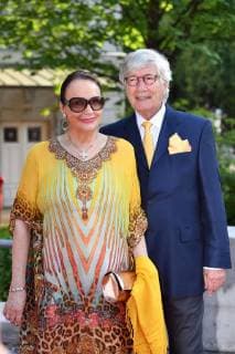 Christian WOLFF, Schauspieler, mit Ehefrau Marina. Roter Teppich,Red Carpet,Bayerischer Fernsehpreis 2018 am 18.05.2018.