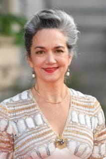 Irina WANKA (Schauspielerin), Einzelbild,angeschnittenes Einzelmotiv,Portraet,Portrait,Porträt. Roter Teppich,Red Carpet,Bayerischer Fernsehpreis 2018 am 18.05.2018.