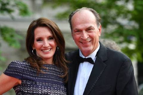 Herbert KNAUP (Schauspieler) mit Ehefrau Christiane, Roter Teppich,Red Carpet,Bayerischer Fernsehpreis 2018 am 18.05.2018.