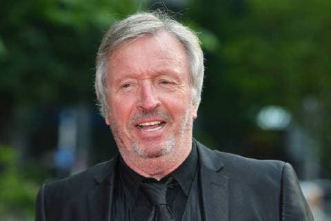 Werner Schulze Erdel (Moderator), Einzelbild,angeschnittenes Einzelmotiv,Portraet,Portrait,Porträt. Roter Teppich,Red Carpet,Bayerischer Fernsehpreis 2018 am 18.05.2018.