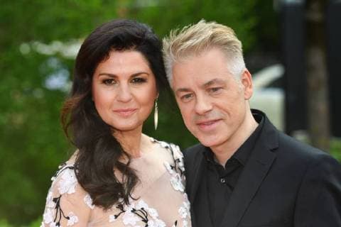 Michael MITTERMEIER (Comedian) mit Ehefrau Gudrun. Roter Teppich,Red Carpet,Bayerischer Fernsehpreis 2018 am 18.05.2018.