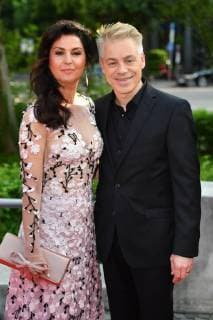 Michael MITTERMEIER (Comedian) mit Ehefrau Gudrun. Roter Teppich,Red Carpet,Bayerischer Fernsehpreis 2018 am 18.05.2018.