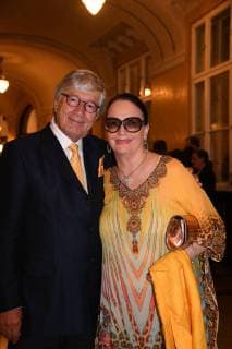 Christian Wolff mit Ehefrau Marina Bayerische Fernsehpreis Party Preis, Ehrung, Auszeichnung Prinzregententheater München München 18. Mai 2018