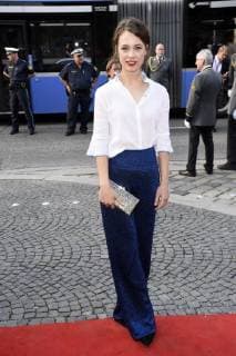 Paula Beer bei der Verleihung des 30. Bayerischen Fernsehpreises 2018 im Prinzregententheater. München, 18.05.2018