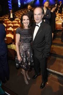 Herbert Knaup mit Ehefrau Christiane Knaup bei der Verleihung des 30. Bayerischen Fernsehpreises 2018 im Prinzregententheater. München, 18.05.2018