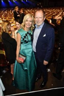 Axel Milberg mit Ehefrau Judith Milberg bei der Verleihung des 30. Bayerischen Fernsehpreises 2018 im Prinzregententheater. München, 18.05.2018