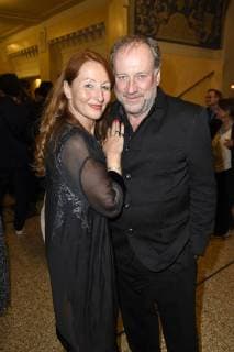 Harold Faltermeyer mit Lebenspartnerin Birgitt Wolff bei der Verleihung des 30. Bayerischen Fernsehpreises 2018 im Prinzregententheater. München, 18.05.2018