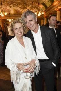 Michaela May mit Gatte Bernd Schadewald bei der Verleihung des 30. Bayerischen Fernsehpreises 2018 im Prinzregententheater. München, 18.05.2018