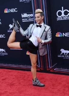 Entertainment Bilder des Tages TV personality Frankie J. Grande arrives for the 2018 Billboard Music Awards at MGM Grand Garden Arena on May 20, 2018 in Las Vegas, Nevada.  LAV20180520104 JIMxRUYMEN