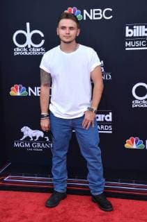 Prince Jackson arrives for the 2018 Billboard Music Awards at MGM Grand Garden Arena on May 20, 2018 in Las Vegas, Nevada.  LAV20180520326 JIMxRUYMEN