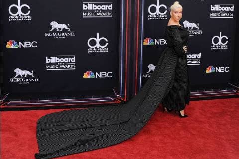 Christina Aguilera bei der Ankunft zur Verleihung der Billboard Music Awards am 20.05.2018 in Las Vegas 2018 Billboard Music Awards in Las Vegas