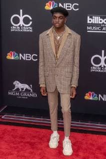 LAS VEGAS, NV - MAY 20: Rickey Thompson at the 2018 Billboard Music Awards at the MGM Grand Garden Arena in Las Vegas, Nevada on May 20, 2018. Copyright: xDamairsxCarterx