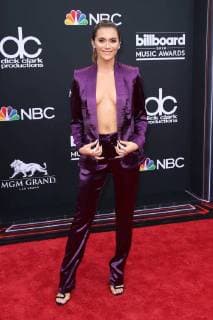 Alyson Stoner arriving at the Billboard Music Awards in Las Vegas, Nevada - May 20, 2018 - Billboard Music Awards 2018, Las Vegas Nevada United States MGM Grand Garden Arena  Copyright: xScooterx h_00510992