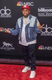 LAS VEGAS, NV - MAY 20: DJ Mustard at the 2018 Billboard Music Awards at the MGM Grand Garden Arena in Las Vegas, Nevada on May 20, 2018. Copyright: xDamairsxCarterx