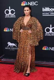 Demi Lovato arriving at the Billboard Music Awards in Las Vegas, Nevada - May 20, 2018 - Billboard Music Awards 2018, Las Vegas Nevada United States MGM Grand Garden Arena  Copyright: xScooterx h_00511153