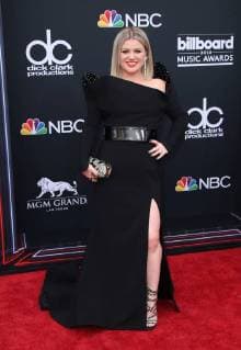 Kelly Clarkson arriving at the Billboard Music Awards in Las Vegas, Nevada - May 20, 2018 - Billboard Music Awards 2018, Las Vegas Nevada United States MGM Grand Garden Arena  Copyright: xScooterx h_00511333