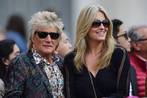 Entertainment Bilder der Woche KW21 Bilder des Tages May 23, 2018- Vatican (Holy See) - English singer ROD STEWART and wife PENNY LANCASTER in St. Peter Square for the General Audience with Pope Francis Italy - ZUMAi15_ 20180523_zaf_i15_502 Copyright: xEvandroxInettix