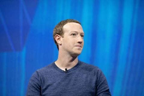 Mark Zuckerberg, chief executive officer and founder of Facebook Inc. attends the Viva Tech start-up and technology gathering on May 24, 2018, in Paris, France.  Copyright: xChristophexMorinx