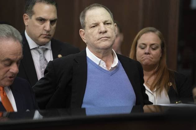 Harvey Weinstein appears with attorney Benjamin Brafman at his arraignment in Manhattan Criminal Court on Friday, May 25, 2018. Weinstein is charged with two counts of rape and one count of criminal sexual act. He was released on one million dollars bail. Pool photo by Steven Hirsch  NYP20180526129