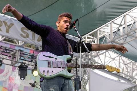 BottleRock Music Festival - NoMBe May 25, 2018 - Napa, California, U.S - NOMBE (NOAH MCBETH) during BottleRock Music Festival at Napa Valley Expo in Napa, California Napa U.S. - ZUMAs135 20180525_zap_s135_511 Copyright: xDanielxDeSloverx