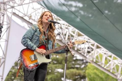 May 25, 2018 - Napa, California, U.S - CAITLYN SMITH during BottleRock Music Festival at Napa Valley Expo in Napa, California Napa U.S. - ZUMAs135 20180525_zap_s135_523 Copyright: xDanielxDeSloverx