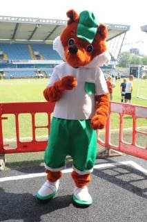 The Big Match charity football match to raise funds for Action For Children and The Brain Tumour Charity at Millwall Football Club in London. MAY 26th 2018  TSTx181900