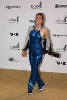 127 Haiyti, ECHO 2018, Goldener Teppich, Messe Berlin,12.04.2018, Roter Teppich, Red Carpet, Musik, music, Berlin Deutschland, Germany Copyright: xPOP-EYE RenexduxVinagex POPEYE10094043
